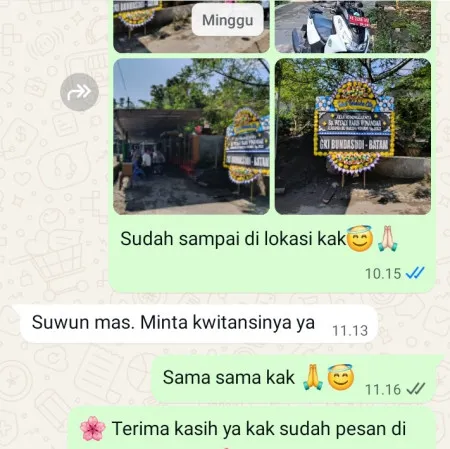 Pengiriman Papan Bunga Duka Tambun Selatan